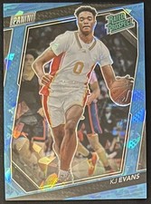 2023 Panini National NSCC VIP KJ Evans Blue Cracked Ice Prizm /149 1st Prospect