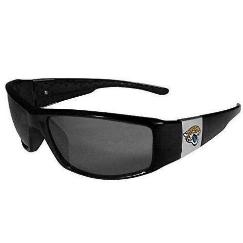 NFL Siskiyou Sports Fan Shop Jacksonville Jaguars Chrome Wrap Sunglasses One Cover