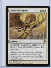 MTG magic 1x Invinsible Hymn (NM) Shards of Alara