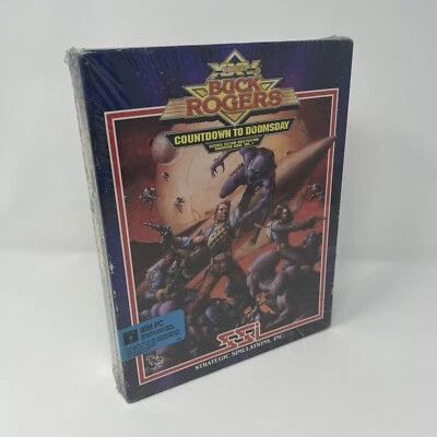 Buck Rogers: Countdown To Doomsday (IBM PC, USA, 3.5") RPG  *SSI" Sealed Big Box - Image 1 of 4