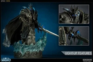 💎 Sideshow Collectibles BLIZZARD Ent. EMPLOYEE EDITION #’d/250 ARTHAS LICH KING - Picture 1 of 10