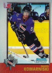 1998 Bowman CHL Chrome Refractors #46 Zenith Komarniski