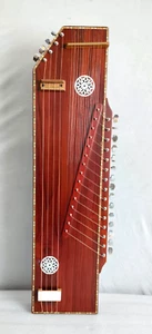 Professional String Instrument Rich Drone Sound 2 In One Swarmandal Cum Tanpura - Picture 1 of 5