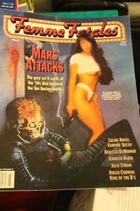 Femme Fatales Magazin - Vol.4 No6 Salma Hayek Rebecca DeMornay Mars Attacks - Bild 1 von 2