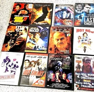A36 Lot 12 Godfather ACTION DVD Rush Hour Batman Starwars Soilder Fortune ECU+ - Bild 1 von 7
