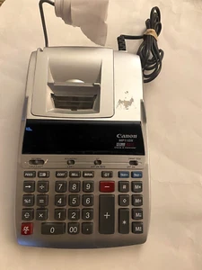 Canon MP11DX 12-Digits 2 Color Printing Adding Machine Calculator Pre Owned - Picture 1 of 1