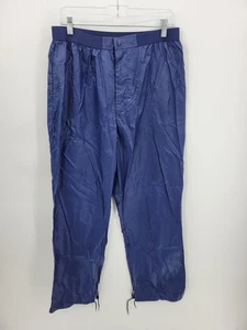 Pantalones Weather Master para hombre medianos azules de nailon a prueba de viento ropa exterior - Imagen 1 de 10