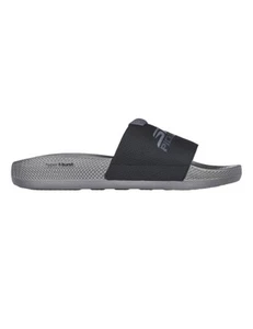Men's Skechers Hyper Slide Revive, Gray/Black, 12 D Medium US - Picture 1 of 1
