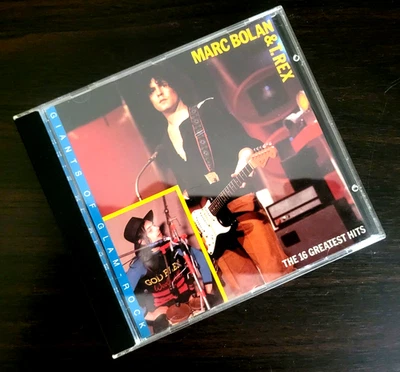 Marc Bolan & T. Rex - The 16 Greatest Hits - Glam Rock Import VG+ CD - Imagem 1 de 4
