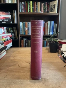 1892 1ST ED. VOL 2 Kelly Rowland GEORGE MASON LIFE CORRESPONDENCE AND SPEECHES - Picture 1 of 10