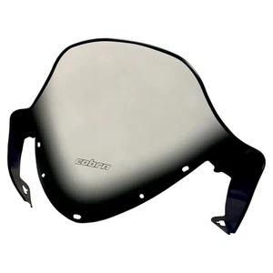 Powermadd Cobra Windshield-15in.-Clear/Black/Graphic for 2007 Polaris 600 HO IQ - Picture 1 of 2