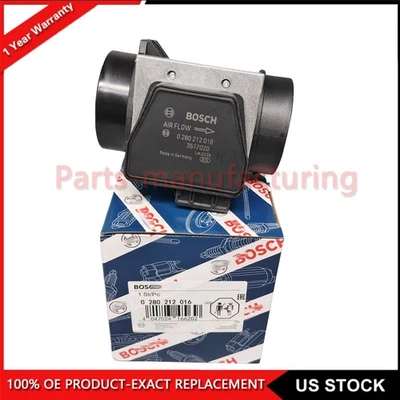 0280212016 Mass Air Flow Meter MAF Sensor For Volvo 240 740 940 2.3L L4 NEW Foto 1 de 4