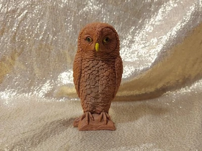 Boley Nature World Soft Rubber Owl Forest Animal Toy Bird Figure - Image 1 of 4