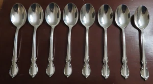 IS REFLEX 8 cucharaditas 1847 Rogers Bros vintage cubiertos lote E - Imagen 1 de 6