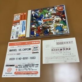 Marvel vs. Capcom Clash of Super Heroes Dreamcast Japan CIB