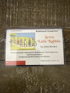Scholastic Seven Little Rabbits Audio Book On Cassette - Picture 1 of 4