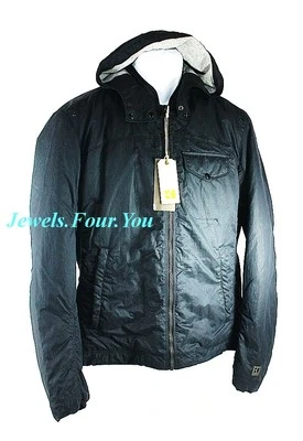 CHAQUETA Y CAPUCHA HUGO BOSS NARANJA OMITO-W AZUL PIZARRA TALLA 44R XL NUEVA Foto 1 de 4