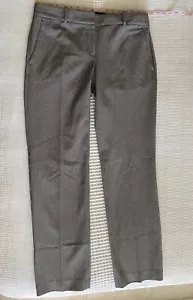 Ann taylor pants slacks, Size 6 (lg.10) White/Black Dots Office Work Trousers - Picture 1 of 3
