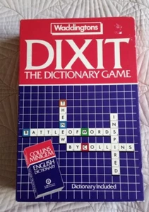 Vintage Wort Brettspiel Dixit Das Wörterbuchspiel Waddingtons vollständig - Bild 1 von 5