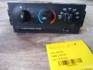 Temperature Control Front Manual With Auxiliary AC Fits 99-02 VILLAGER 649006 - Picture 1 of 2