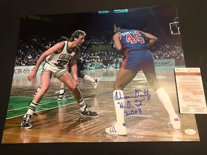 JSA Adrian Dantley “HOF 2008” Signed 16x20 Autographed Photo Vs Larry Bird 542 - Picture 1 of 2