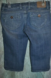 AMERICAN EAGLE Bermuda pantaloncino denim elasticizzato donna TAGLIA 4 - Foto 1 di 9