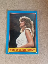 WWF ELIZABETH HER EYES ON RANDY TOPPS 1987 WRESTLING CARD NO. 44