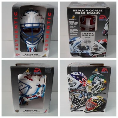 Patrick Roy EA Sports Mini Mask KOHO RARE Colorado Avalanche NEW in PACKAGE - Image 1 of 4