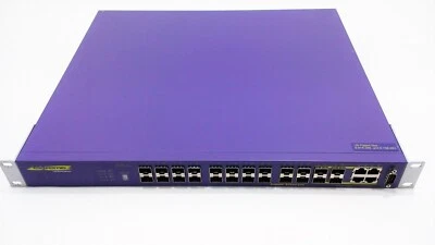 16121 Extreme Networks x450-24x 24- SFP, 4 10/100/1000BASE-T ports Switch - Image 1 of 3