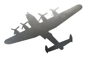 Lancaster Bomber Silhouette für Wetterfahnen, Tore & Brücken Schilder - MC1490 - Bild 1 von 2