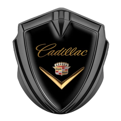 Cadillac Metal Shield Emblem size 60/65mm silicone ,Best Gift Auto Accessories - Image 1 of 4