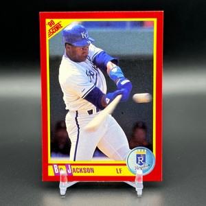 1990 Score » Bo Jackson #280 » KC Royals / Oakland Raiders » 2-Way Star!