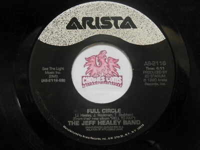 Jeff Healey Band: How Long Can A Man Be Strong / Full Circle, 45 RPM VG+ (T3) - Image 1 of 2