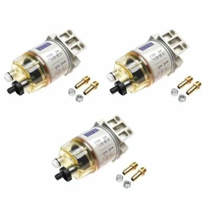 3 Water Separator FUEL Filter For R12T Marine Diesel Spin-on Housing 120AT - Foto 1 di 4