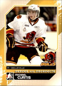 2010-11 ITG Heroes and Prospects #19 Michael Curtis