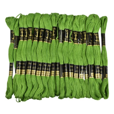 Anchor Threads Hand Embroidery Floss Skiens Stranded Soft Cotton Crafting,25 Pcs - Image 1 of 4