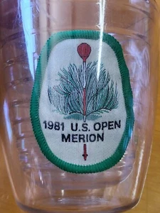 Vintage Tervis Becher mit U.S. Open 1981 The Olympic Club Golf Patch - Bild 1 von 8