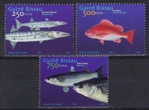 Guinea Bissau 2002 Yvert 1047/49 pez fauna montado sin montar o nunca montado en muy buen estado - Imagen 1 de 1