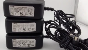 Lot of 3 - DVE Switching Adapter DSA-12PFG-12 FUS 12V Power Supply - Picture 1 of 2