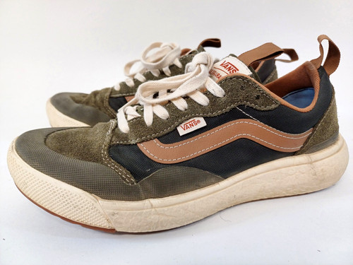 Scarpe unisex Vans Ultrarange EXO SE UK 5 EU 38 verde scamosciato skate basso