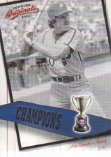 2002 Donruss Originals Baseball Champions #C-4 Mike Schmidt 435/800 Phillies