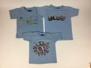 Lot 3 Vtg OCEAN PACIFIC OP (2~1984 & 1~1986) Graphic T-Shirts 1~Sz 5 & 2~Sz 6 - Picture 1 of 10