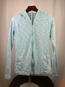 Columbia Women’s Blue Full Zip Lightweight Hoodie Long Sleeve Size Medium - Picture 1 of 4