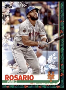 2019 Topps Holiday Rosario Amed New York Mets #HW117 - Picture 1 of 2