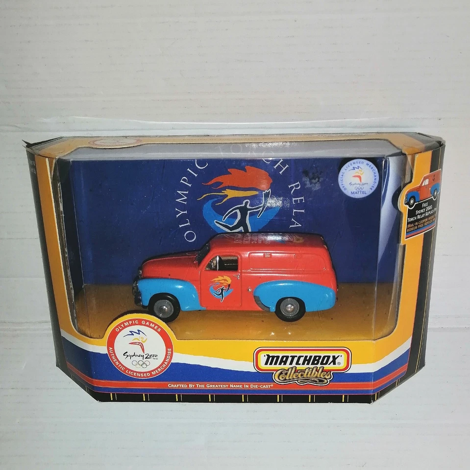 MATCHBOX 1/43 HOLDEN FJ VAN SYDNEY 2000 OLYMPIC TORCH RELAY CAR - Immagine 1 di 1