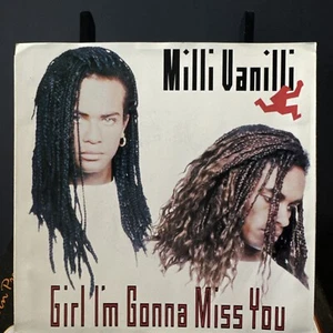 Milli Vanilli / Girl Im Gonna Miss You Picture Sleeve Only-no Record Arista PS - Picture 1 of 3