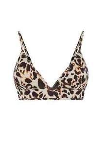 EVARAE Sabine Bikini Oberteil Milo Leopard UK 8/12/14/16 - Etikett/kostenloser Versand - Bild 1 von 5