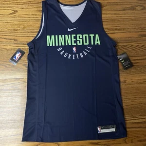Minnesota Timberwolves Nike NBA Team Issued Practice Jersey XXL T Tall NEW - Picture 1 of 4