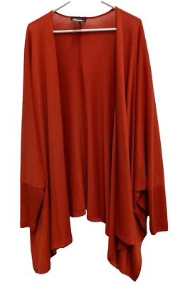 Cárdigan para mujer marca Slinky talla 2X naranja Dolman frente abierto gran tamaño BOHO Foto 1 de 4