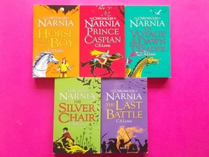 The Chronicles of Narnia - Series Novels 3 4 5 6 & 7 By C. S. Lewis - Like New - Picture 1 of 6